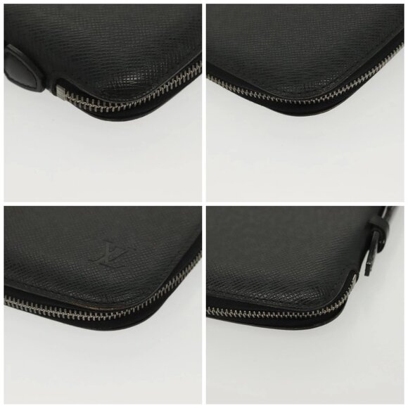 LOUIS VUITTON Taiga Organizer Atholl Travel Case Boreal LV Auth 135140 - Picture 15 of 16